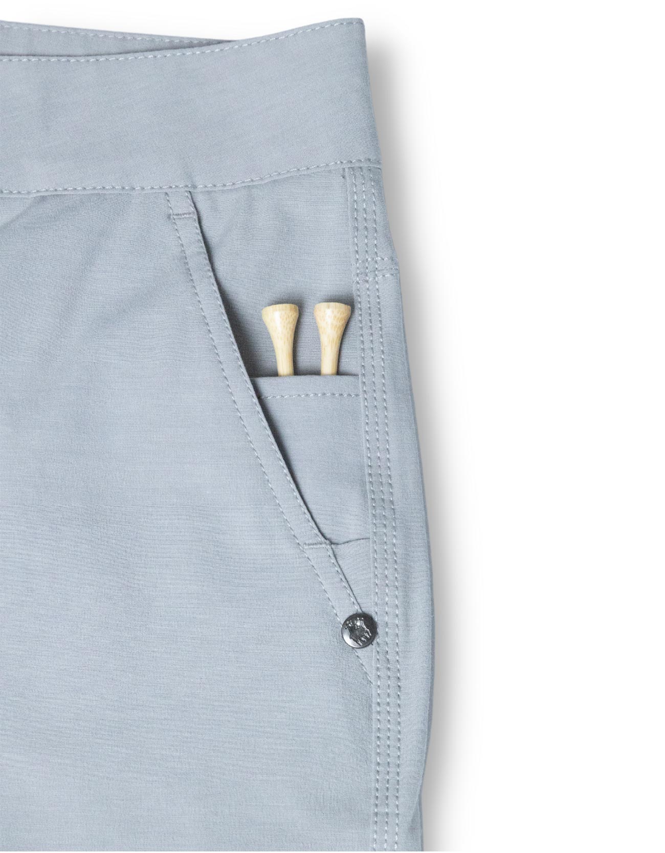Baja Llama Sunday Sports 19" Hybrid Sports Shorts - Cement