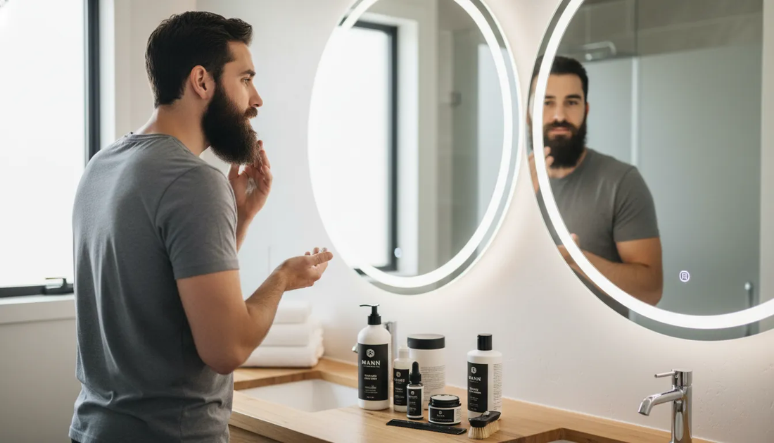 No B.S. Beard Routine - Mann