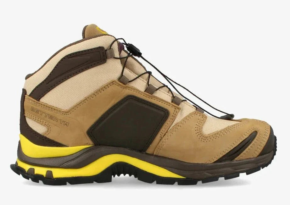 Size 9M Salomon XA Pro 3D Mid GTX x BGS 'Safari Kelp Yellow'