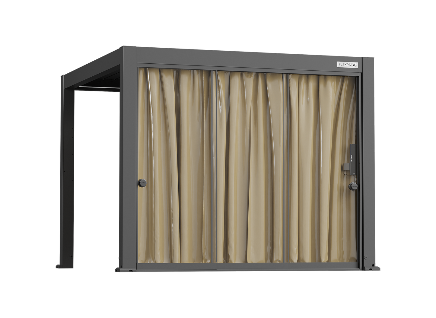 FlexPatio Curtain for Glass Door