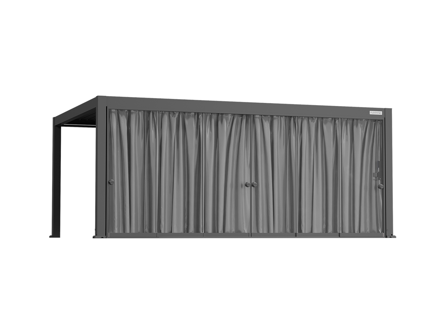 FlexPatio Curtain for Glass Door