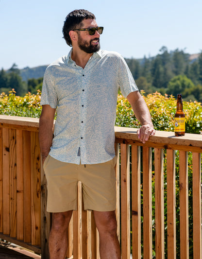 Baja Llama Magellan Explorer Shorts - Khaki Safari