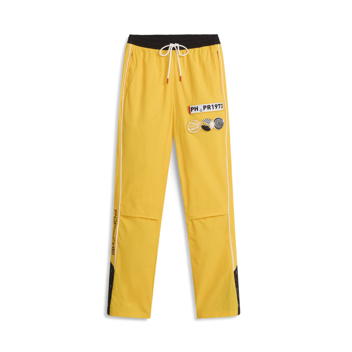 Puma x Porsche Basketball Woven Pants 'Sport Yellow/Black'