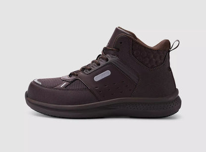 FitVille Men's High - top SteelCore Work Boots V2 - 9