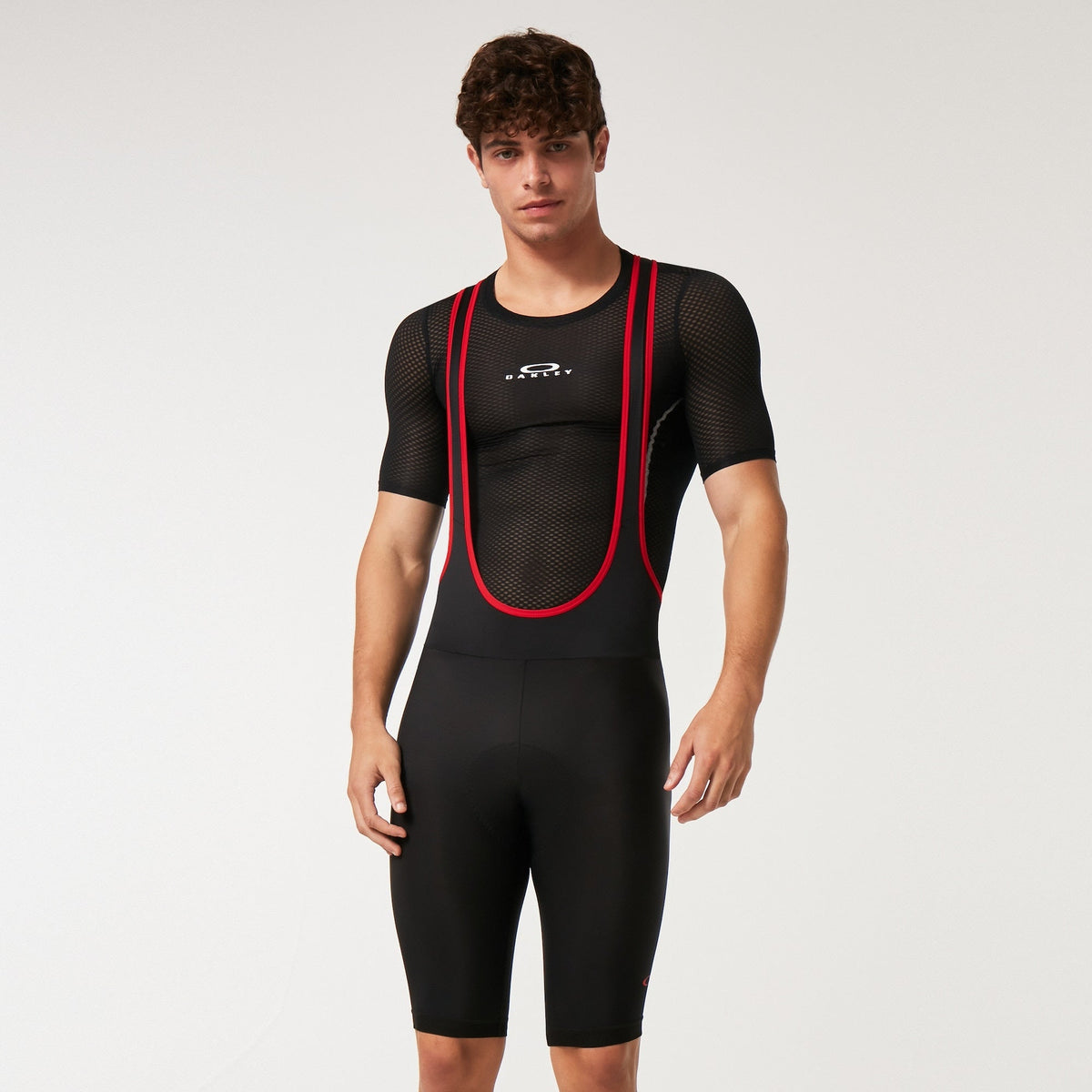 Oakley Icon Classic Bib Shorts ‘Blackout/Redline’