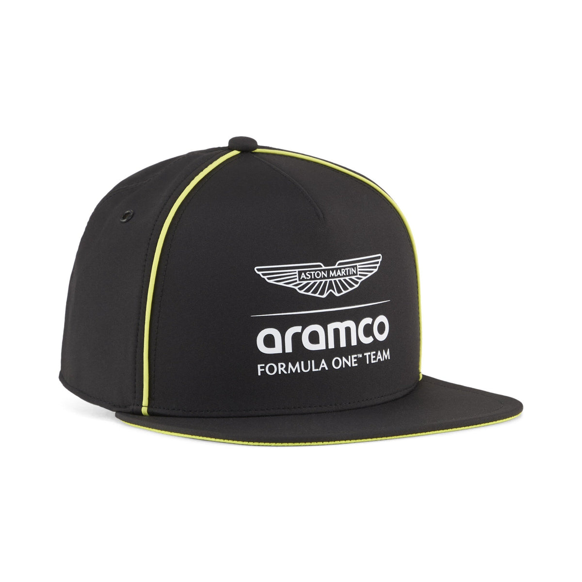 Puma x Aston Martin Aramco F1 Team Flat Brim Cap 'Black'