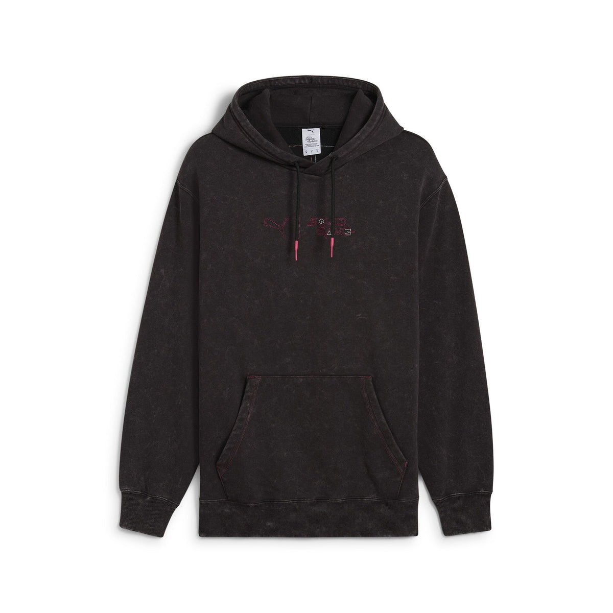 Puma x Squid Game Graphic Fleece Hoodie 'Black'