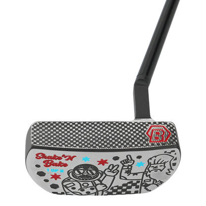 Bettinardi Shake 'n Bake 1-of-9 Studio Stock Mid-Mallet Putter w/ BGT Carbon Stability Shaft