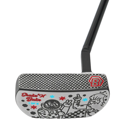 Bettinardi Shake 'n Bake 1-of-9 Studio Stock Mid-Mallet Putter w/ BGT Carbon Stability Shaft