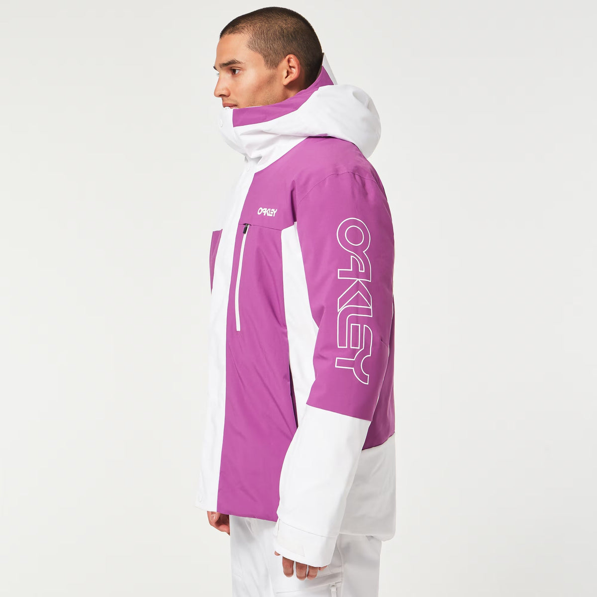Size S Oakley TNP TBT Insulated Jacket ‘Ultra Purple/White’