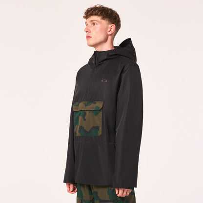 Size L Oakley Divisional RC Shell Anorak ‘Blackout’