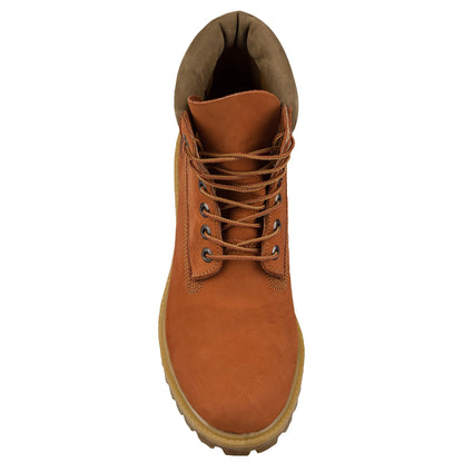 Size 10.5M Timberland 6-Inch Premium Boots 'Burnt Orange'