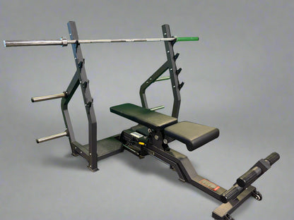SFE Fully Adjustable Olympic Bench Press, Full Incline & Decline