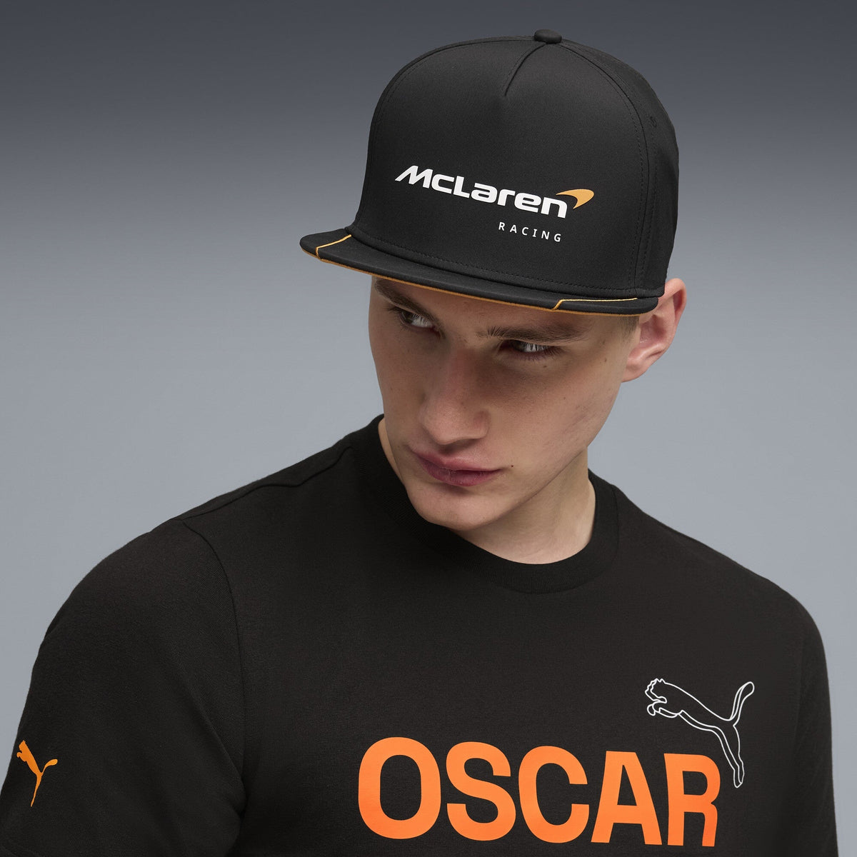Puma McLaren Racing Flat Brim Cap 'Black'