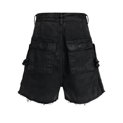 UNDEVELOPED Waxed Cargo Shorts