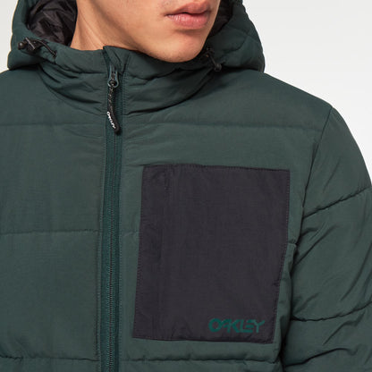 Size L Oakley Tahoe Puffy RC Jacket ‘Hunter Green/Blackout’