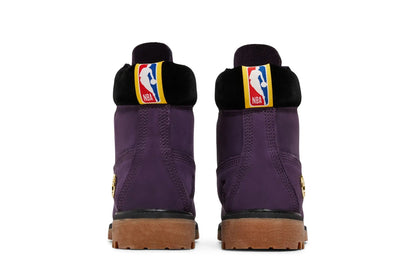 Size 10M Timberland x NBA 6-Inch Premium Boots ‘Los Angeles Lakers’