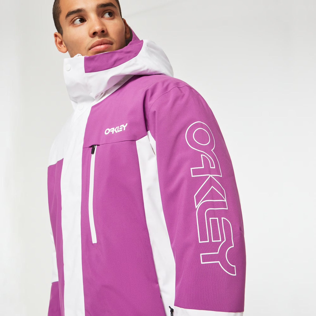 Size S Oakley TNP TBT Insulated Jacket ‘Ultra Purple/White’