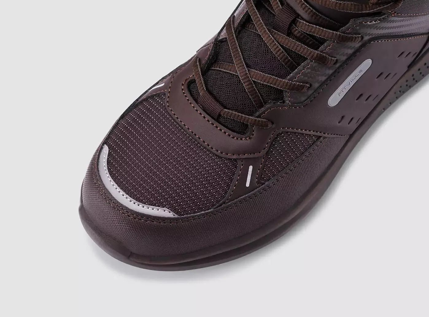 FitVille Men's High - top SteelCore Work Boots V2 - 15