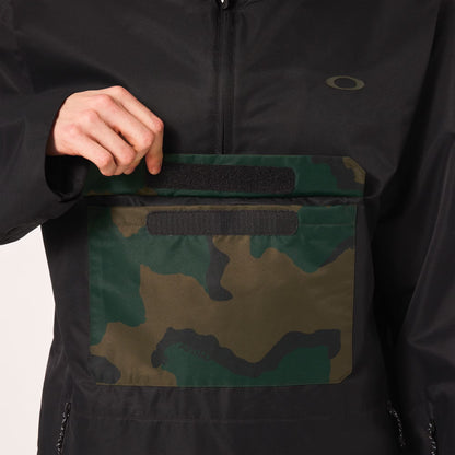 Size L Oakley Divisional RC Shell Anorak ‘Blackout’