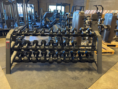 SFE Commercial Dumbbell Rack, 15 Pairs