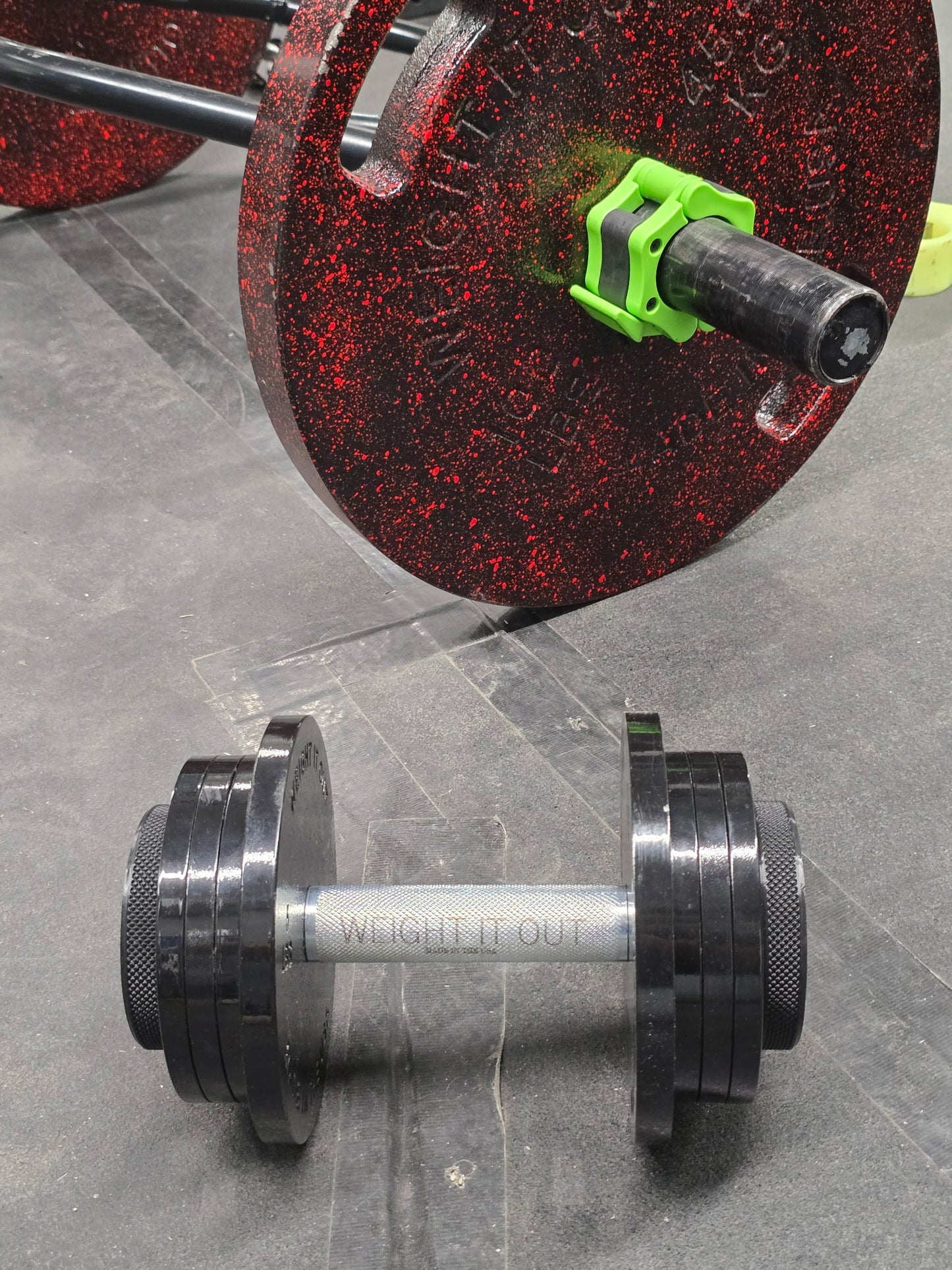 Weight It Out - Standard 1" Cast Iron Machined Loadable Dumbbell Sets