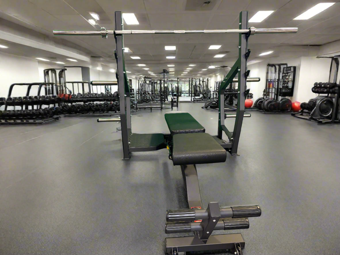 SFE Fully Adjustable Olympic Bench Press, Full Incline & Decline