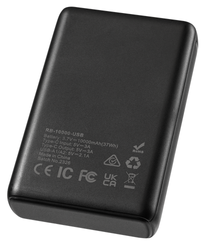 Gobi Heat Additional/Replacement Basecamp Base Layer Battery, 10000 mAh USB