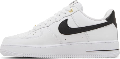 Size 12/13M Nike Air Force 1 '07 LV8 '40th Anniversary - White Black'