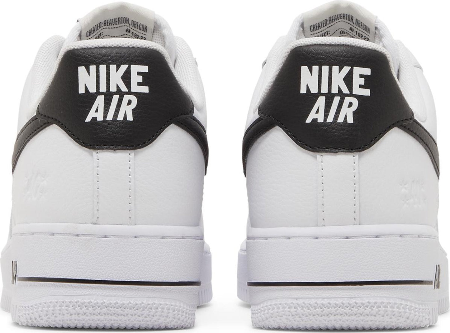Size 12/13M Nike Air Force 1 '07 LV8 '40th Anniversary - White Black'
