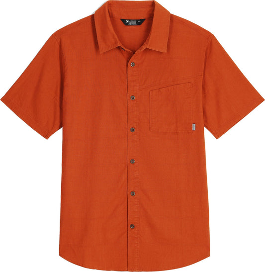 Size L Outdoor Research Weisse Button Down UPF 30 Shirt 'Terra'