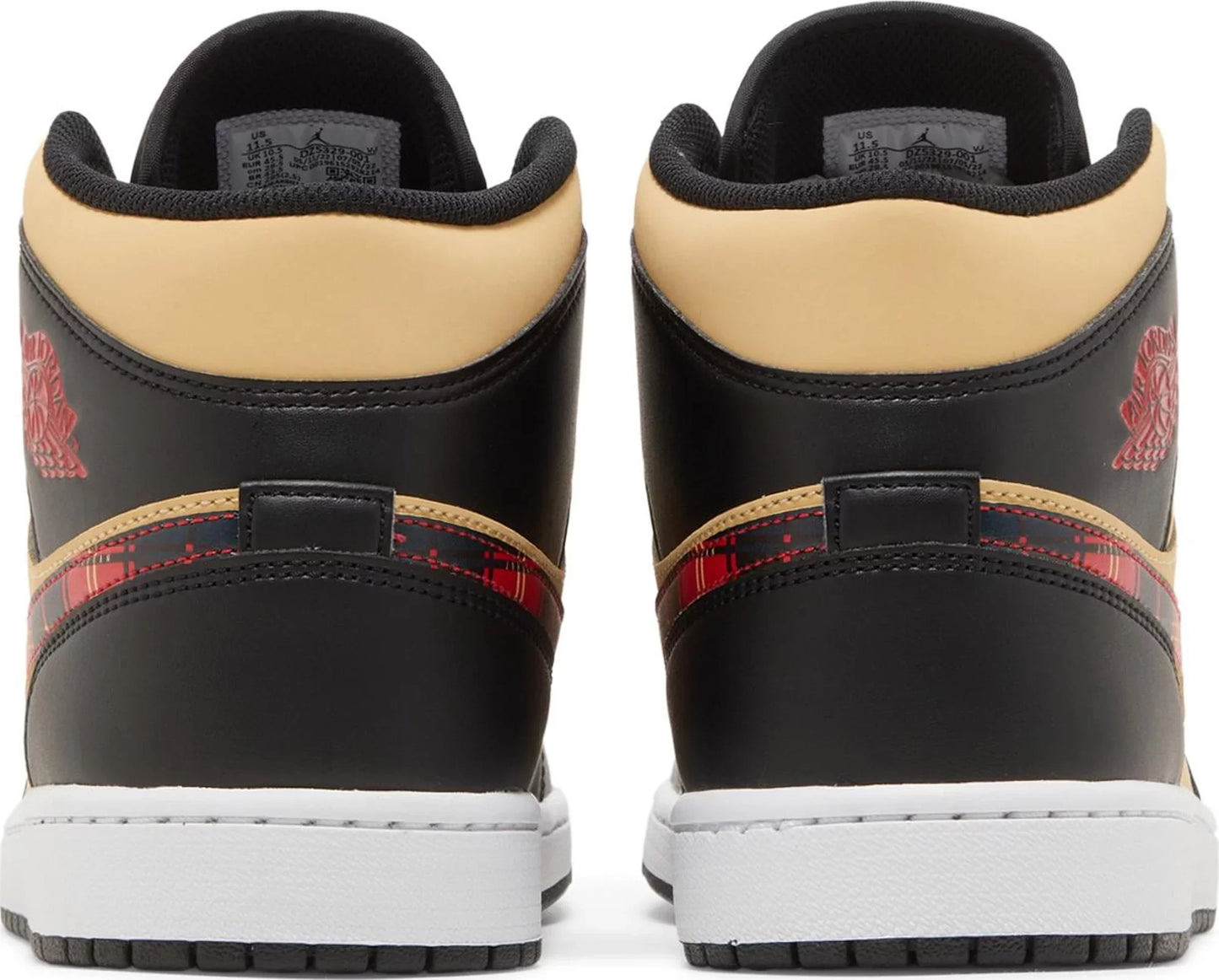 Jordan 1 Mid SE 'Tartan Swoosh'