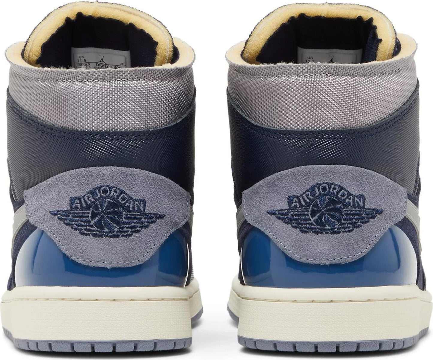 Size 9M Jordan 1 Retro Mid SE Craft 'Inside Out - Obsidian'