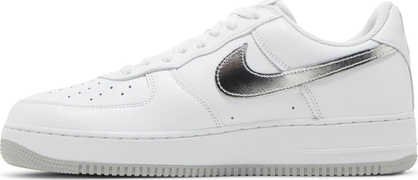 Size 14M Nike Air Force 1 Low 'Color of the Month - White Silver'
