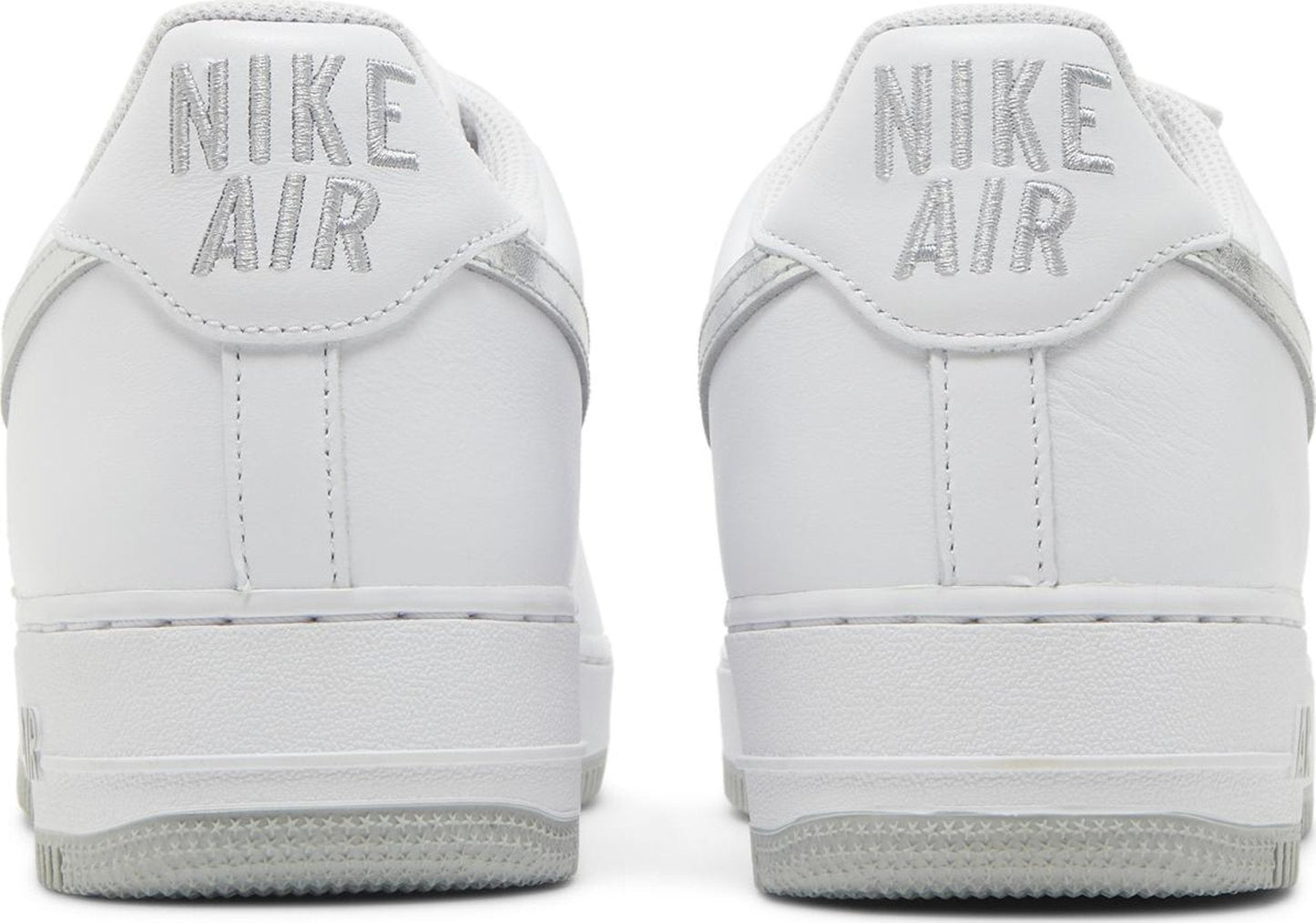 Size 14M Nike Air Force 1 Low 'Color of the Month - White Silver'