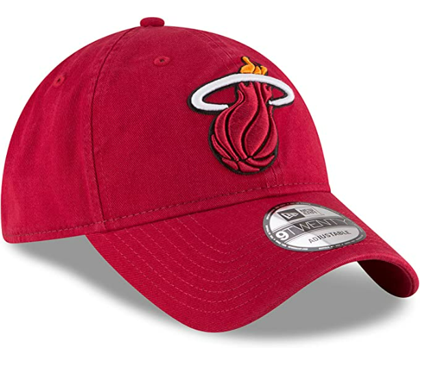 Miami Heat - NBA Core Classic 9Twenty Adjustable Red Hat, New Era - Mann