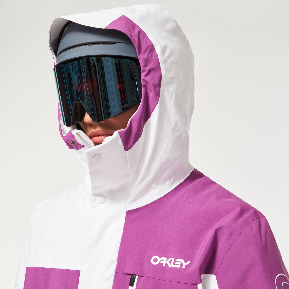 Size S Oakley TNP TBT Insulated Jacket ‘Ultra Purple/White’