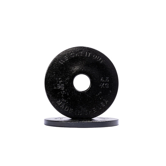 Weight It Out - 
Cast Iron Machined Loadable Dumbbell Sets - Mann