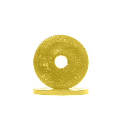 Weight It Out - Cast Iron Machined Weight Plate Pairs