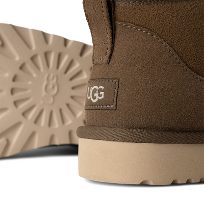 Size 8/9M UGG Classic Ultra Mini Boot 'Hickory'