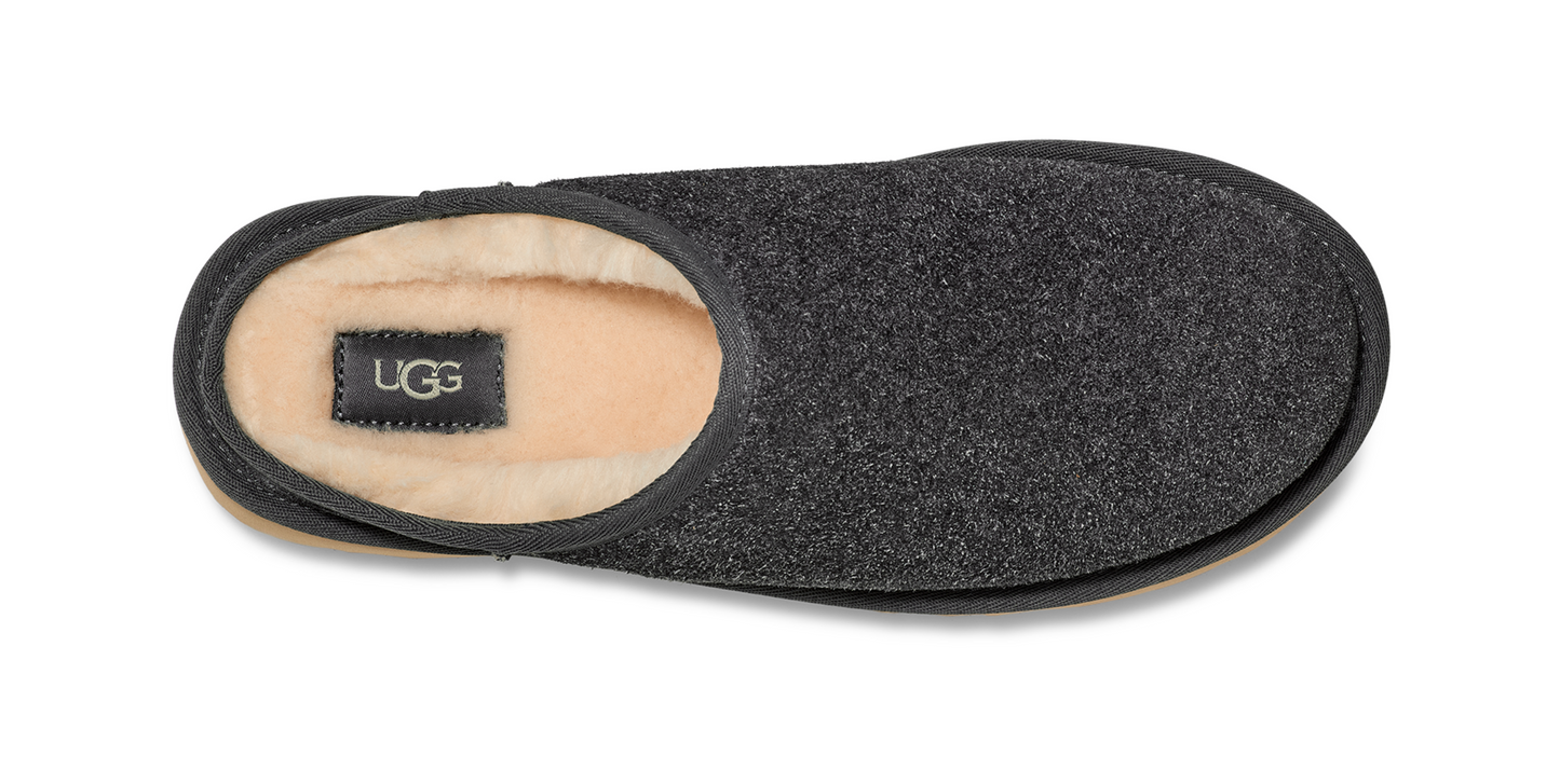 Size 10M UGG Classic Slip-On Shaggy 'Dark Grey'
