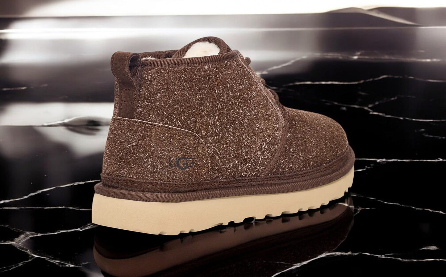UGG Neumel Shaggy Suede 'Burnt Cedar'