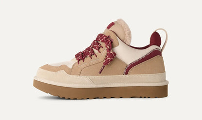 UGG Lowmel 'Driftwood/Biking Red'