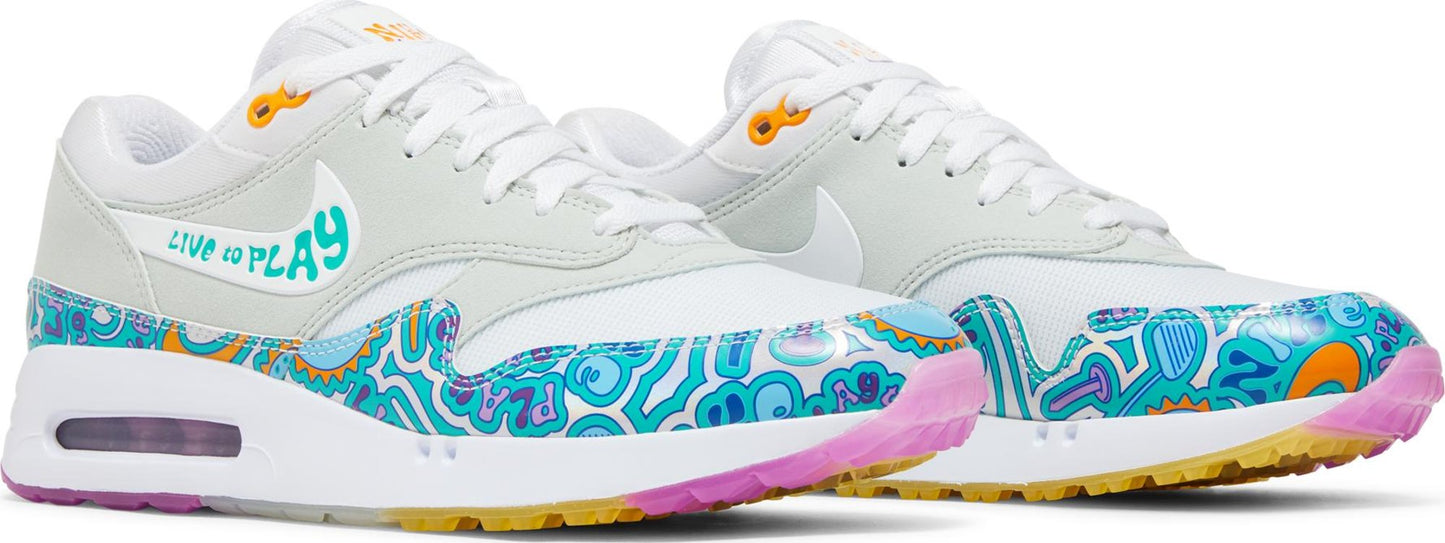Size 8M Nike Air Max 1 '86 OG Golf 'Big Bubble - Live to Play, Play to Live'