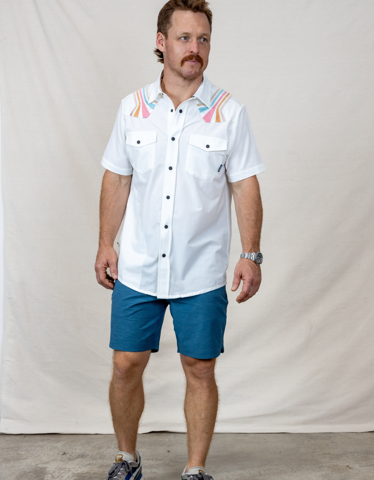 Bajallama Magellan Explorer Shorts - Mallard Blue - Mann