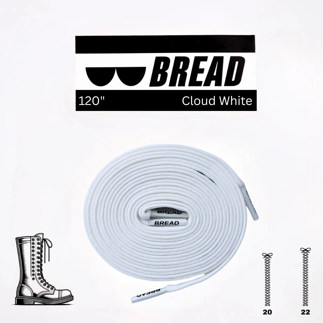 BREAD Laces 'Cloud White'