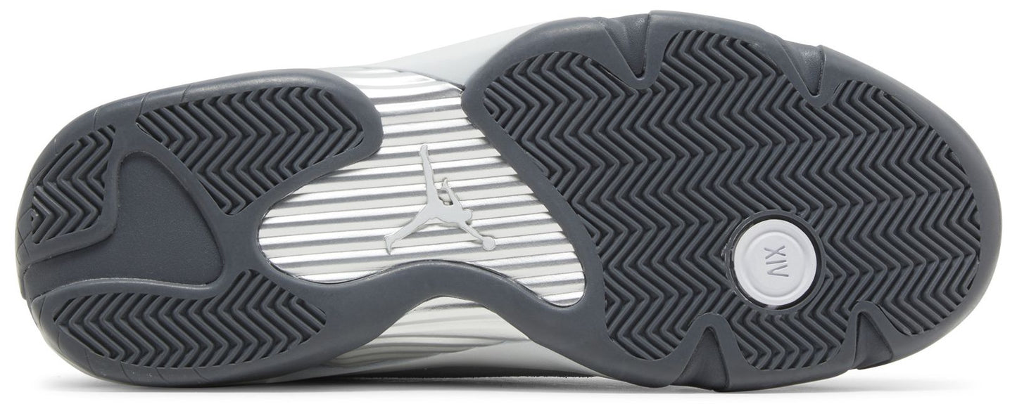 Size 12M Jordan 14 Retro 'Flint Grey'