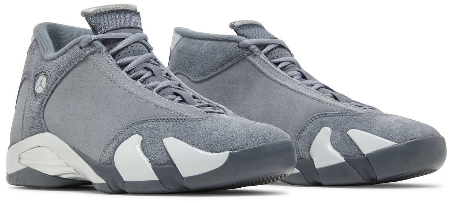 Size 12M Jordan 14 Retro 'Flint Grey'