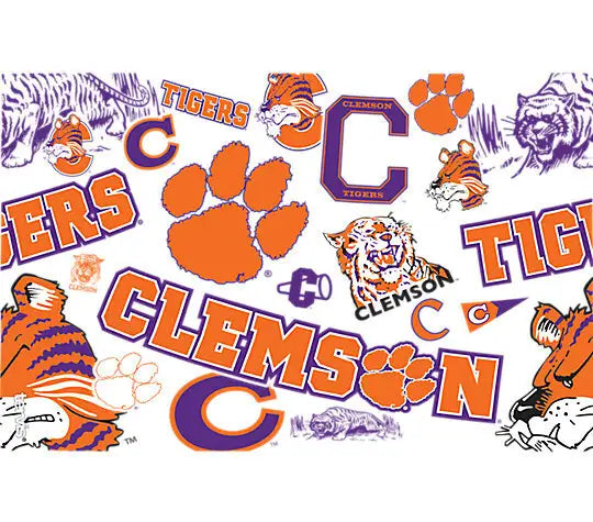 Clemson Tigers - Tervis All Over Plastic Tumbler