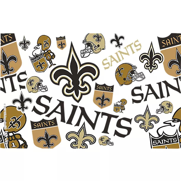 New Orleans Saints - NFL All Over Plastic Tumbler - Mann